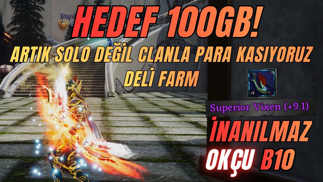 Rise Online HEDEF 100 GB FARM | BÖLÜM 1 | YENİ CLANIMIZLA DELİ PARA KASTIK