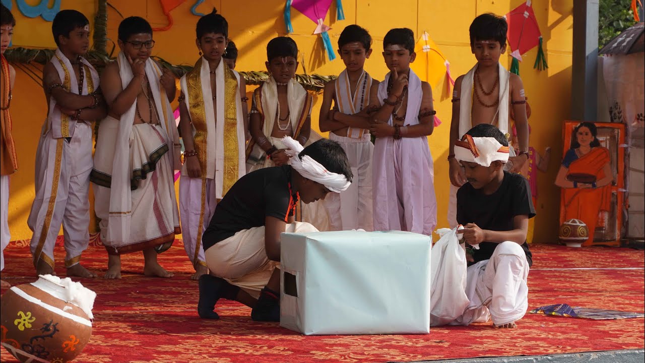 Sankranti  Celebrations  Skit  Brigade Public School
