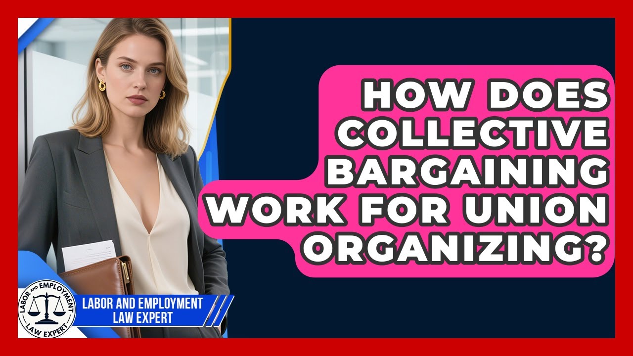 How Does Collective Bargaining Work For Union Organizing? - Labor and Employment Law Expert