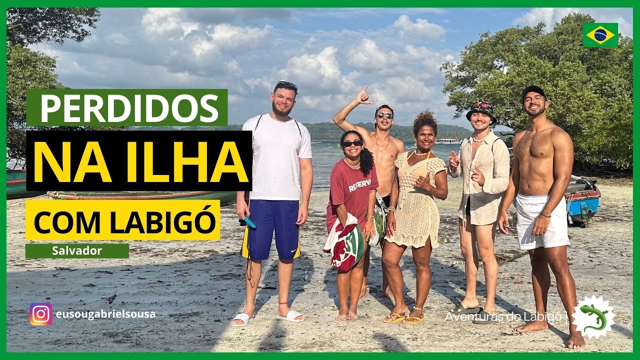 Ilha da Maré; Levei a galera do hostel pra Ilha.