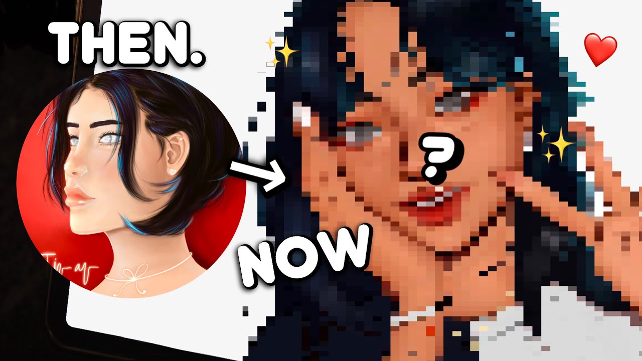 REDRAWING my OLD Digital ART! ★ // Chat and Draw with me ♡
