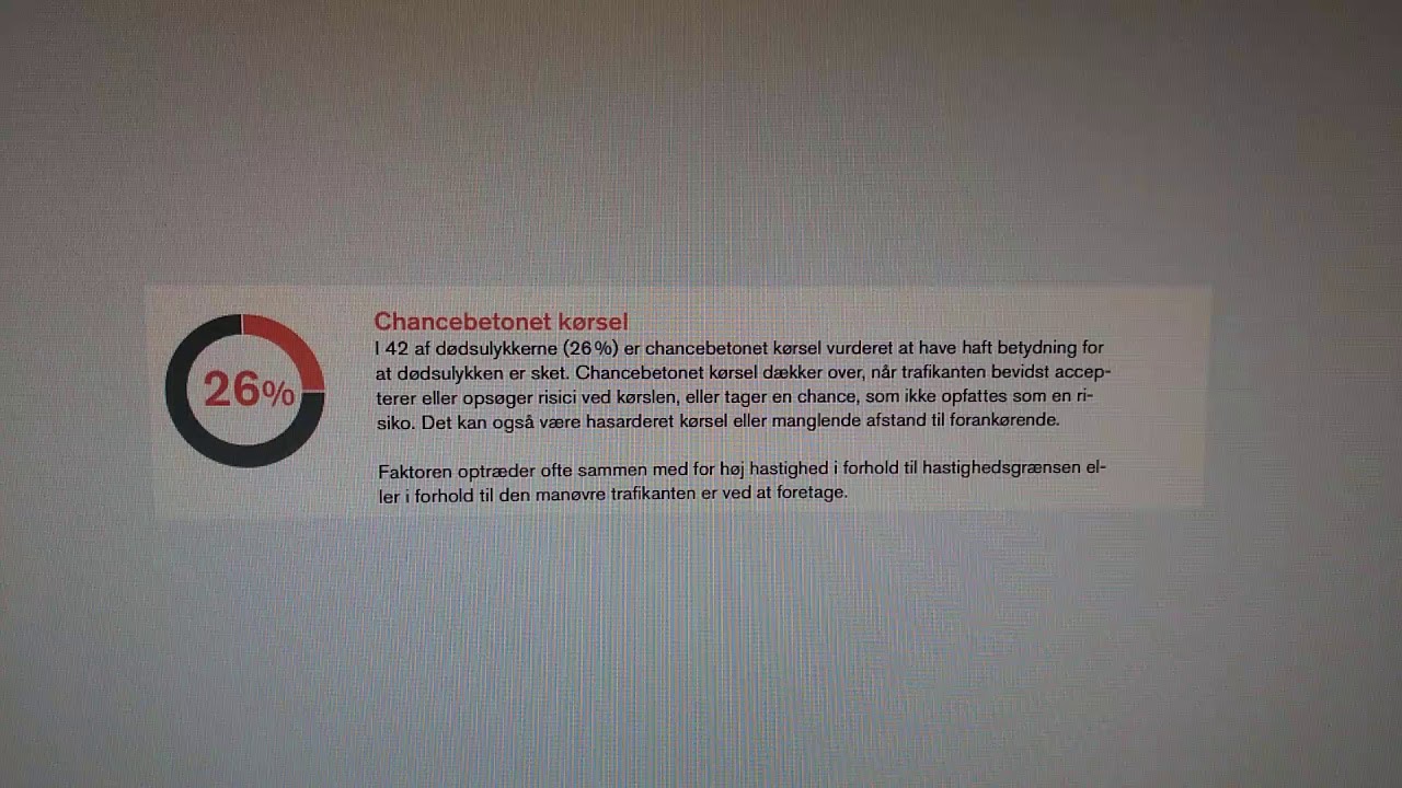 Explainer d&oslash;dsulykker