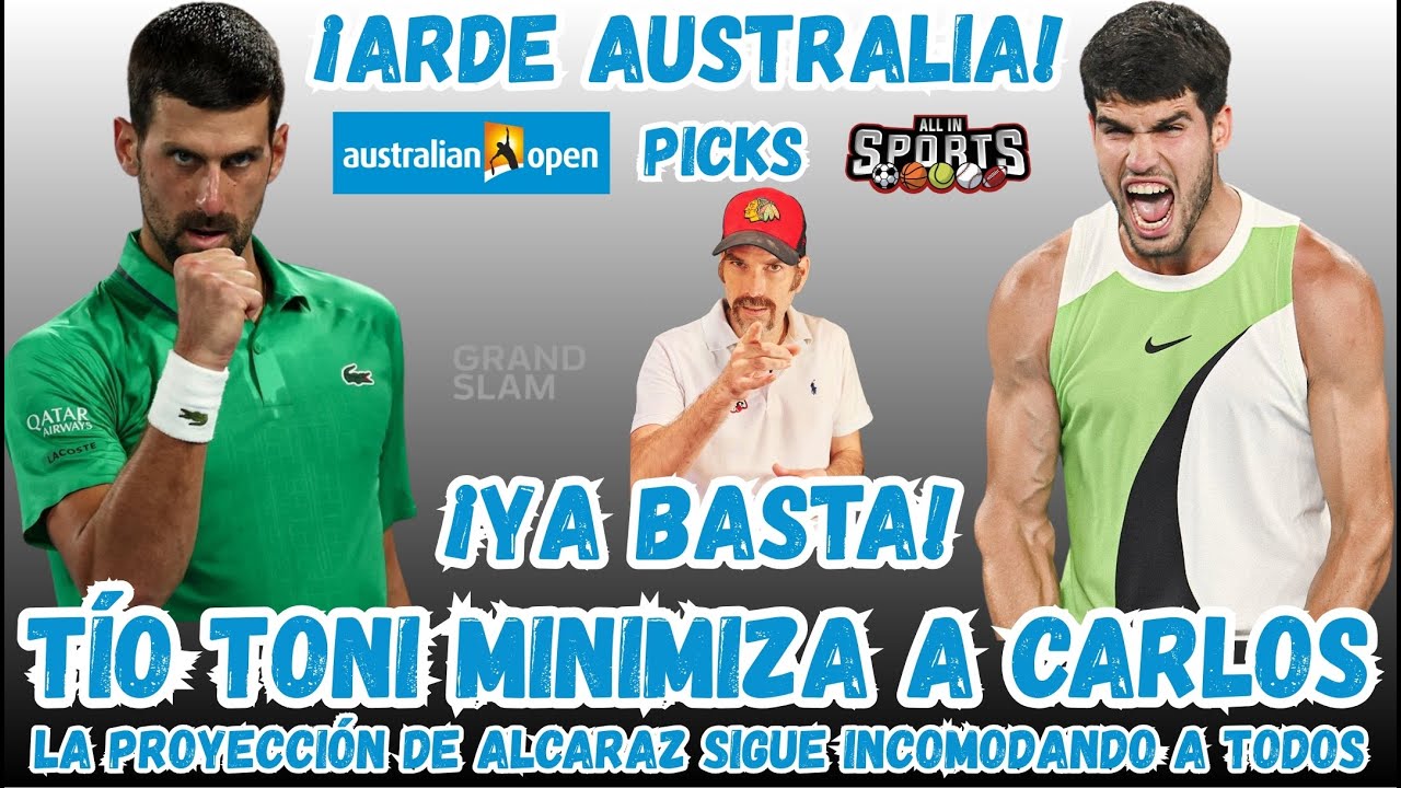 CARLOS ALCARAZ Y NOVAK DJOKOVIC REPRESENTAN el ayer y el hoy del TENIS, una ERA DORADA que continúa…