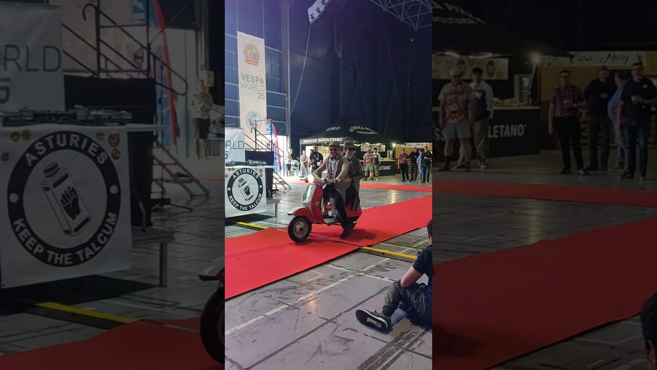 Concurso elegancia Vespa World 2025 Gijón