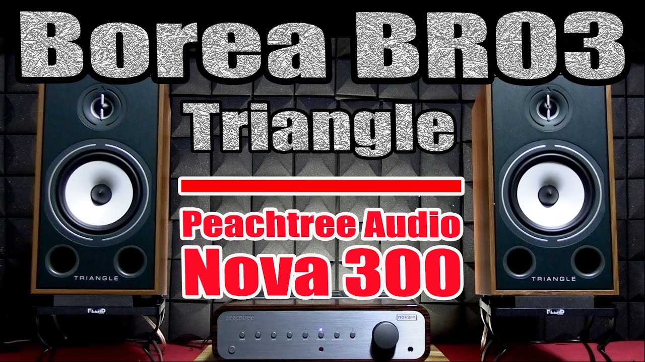 [Listen Yourself] Triangle Borea BR03 / Nova 300 Peachtree Audio / Bookshelf Speakers
