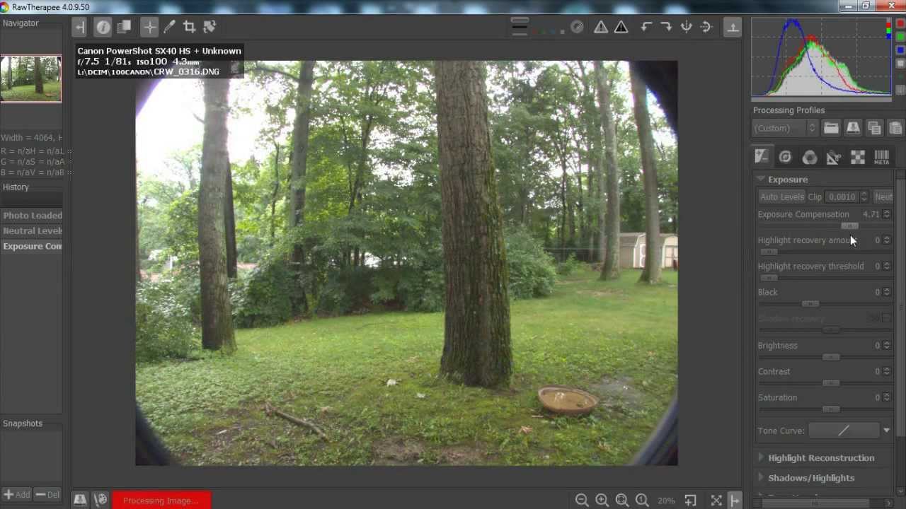 CHDK Part 3: Managing your RAW Images