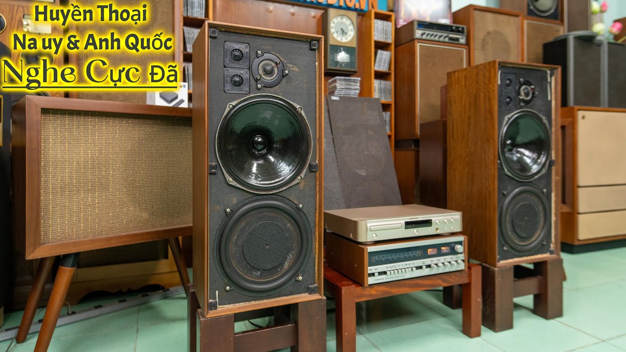 Kết hợp đỉnh cao: Celestion Ditton 25 & Tandberg TR1020 - 0969789779 #phối_ghép_nghe_nhạc_vàng_hay