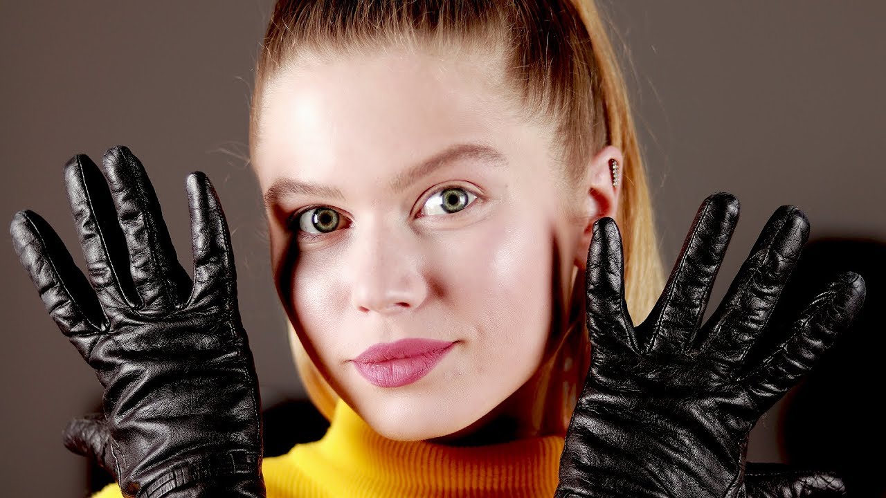 ASMR LEATHER GLOVE SOUNDS COMBO!