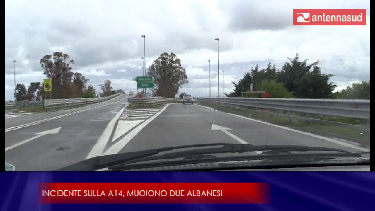 7 Aprile, incidente sulla A14, muoiono 2 albanesi