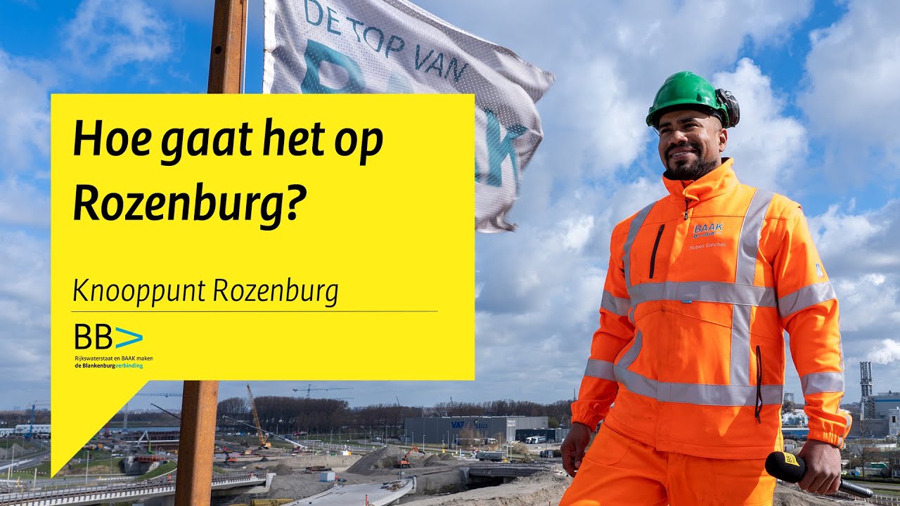 Hoe gaat het bij het knooppunt Rozenburg?