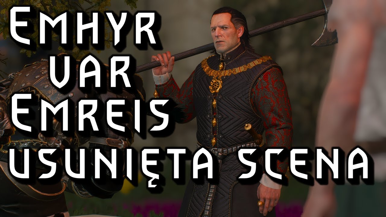 Rozmowa cesarza Emhyra z ogrodnikiem króla Foltesta - Usunięta scena z Wiedźmina 3 [Audiencja]