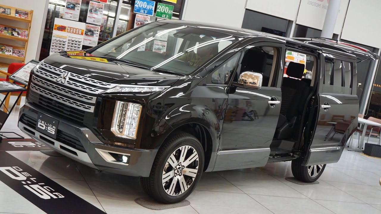 【販社先行展示】三菱 新型デリカ D:5 “P” 内外装 | MITSUBISHI New DELICA D:5