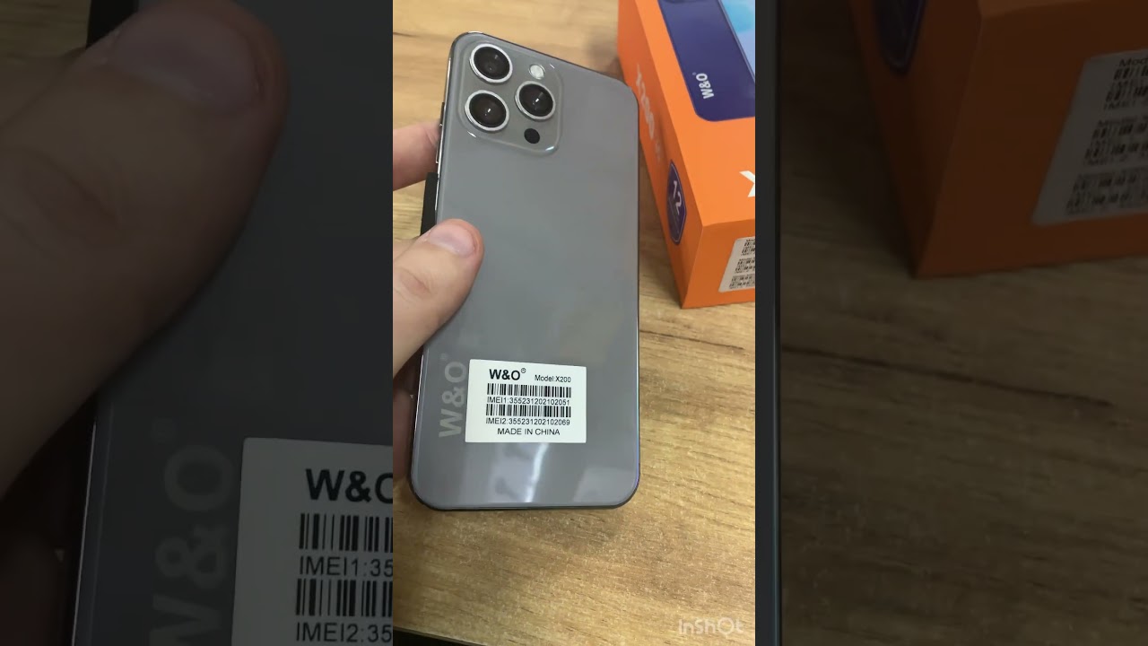 Смартфон W&O X200 #real #shortvideo #shorts #w&o #new #товарка #бизнес #оптом #smartphone #nice