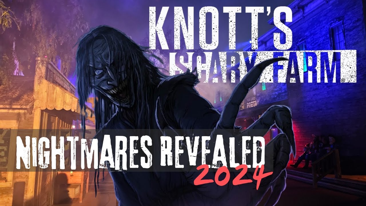 Knott's Scary Farm 2024 | Nightmares Revealed | Mazes Shows Legacy Store