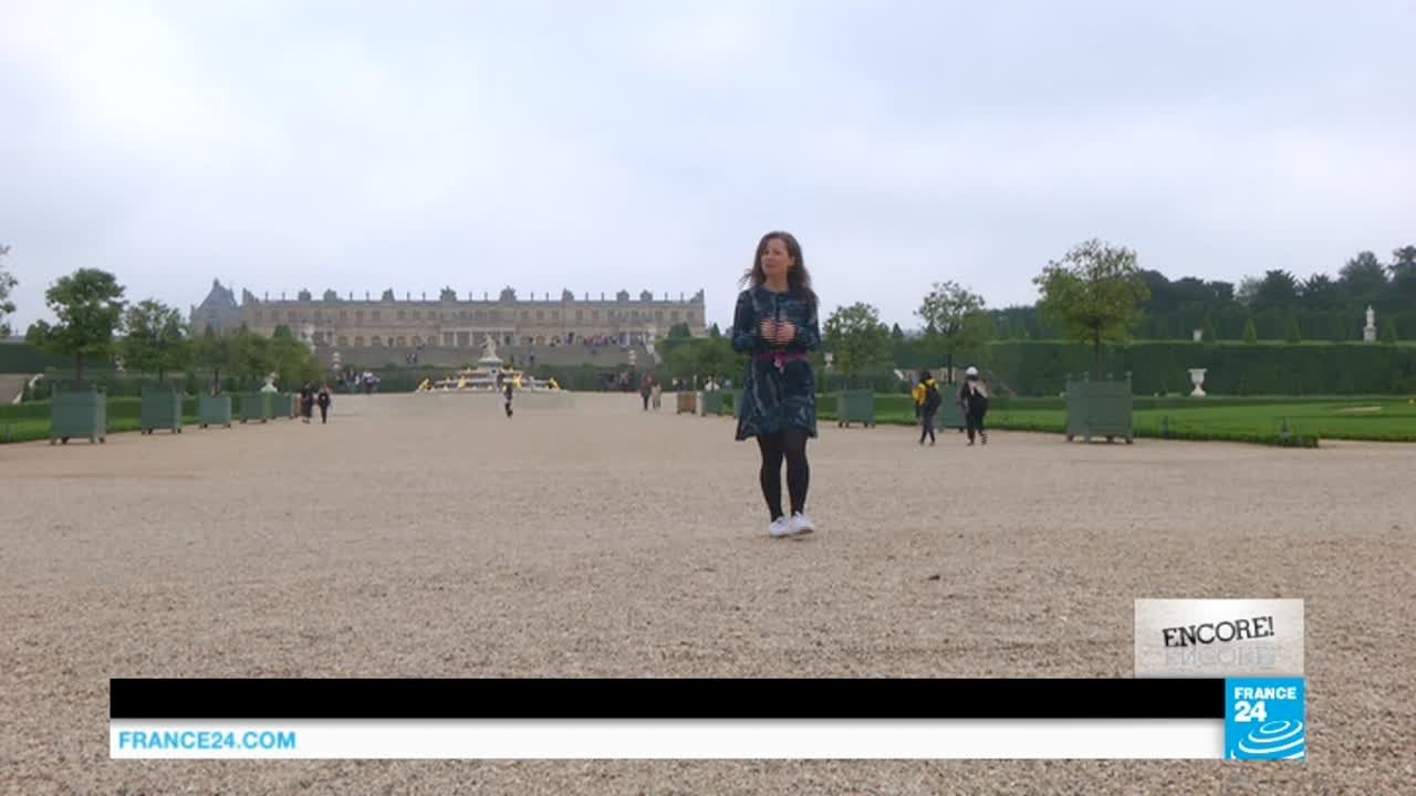 Artist&rsquo;s giant waterfall and mirrors dazzle Versailles