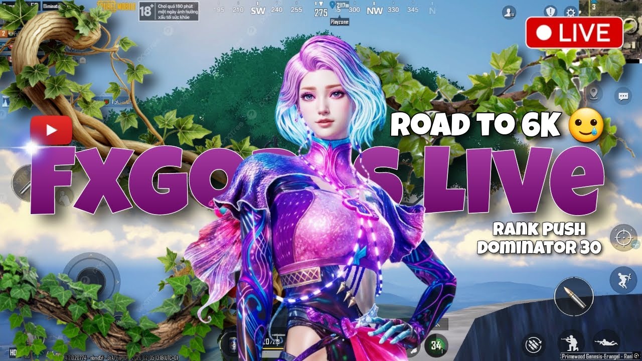 Rank push Dominator 30 | Bgmi 4.2 update  live | Pubg mobile 4.2 update