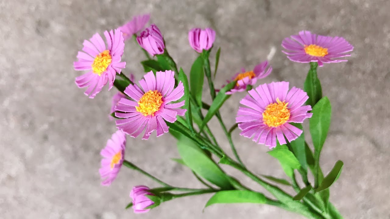 ABC TV | Как сделать Aster Amellus Flower Paper с формой Punch - учебник по ремеслу