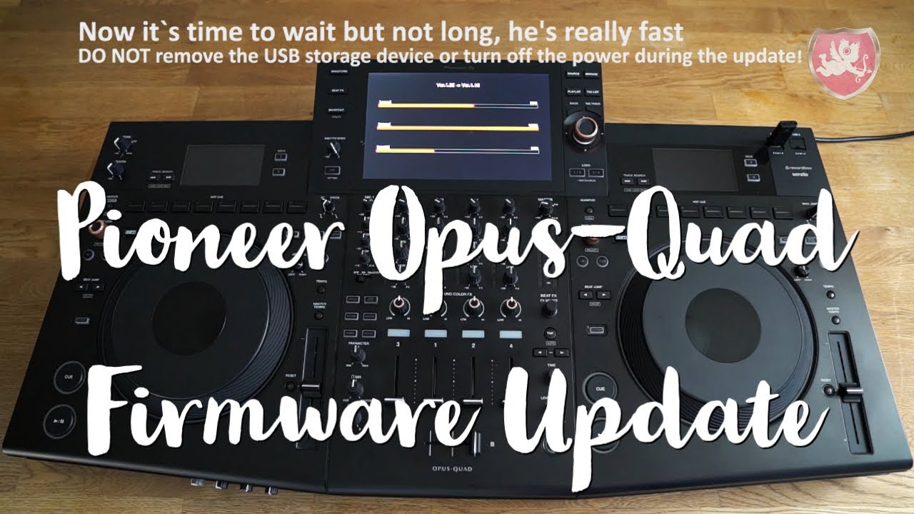 Firmware Update Version 1.30 Apple Music, Beatport & TIDAL 🎧 Pioneer Opus Quad All in one DJ system