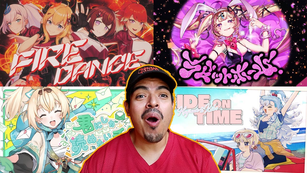 My First Time Hearing These AMAZING Hololive Songs!