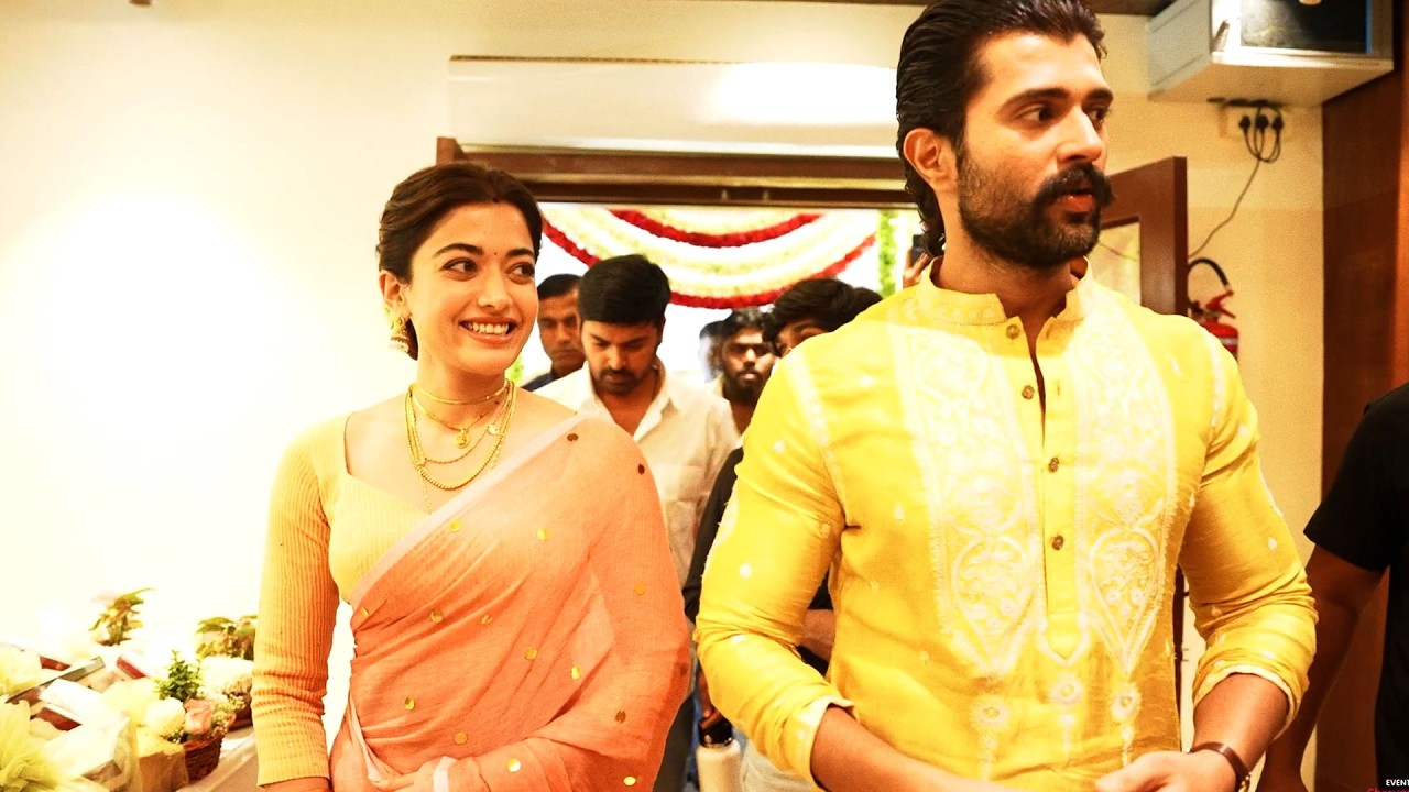 Vijay Deverakonda & Rashmika Mandanna Media Meet After Marriage
