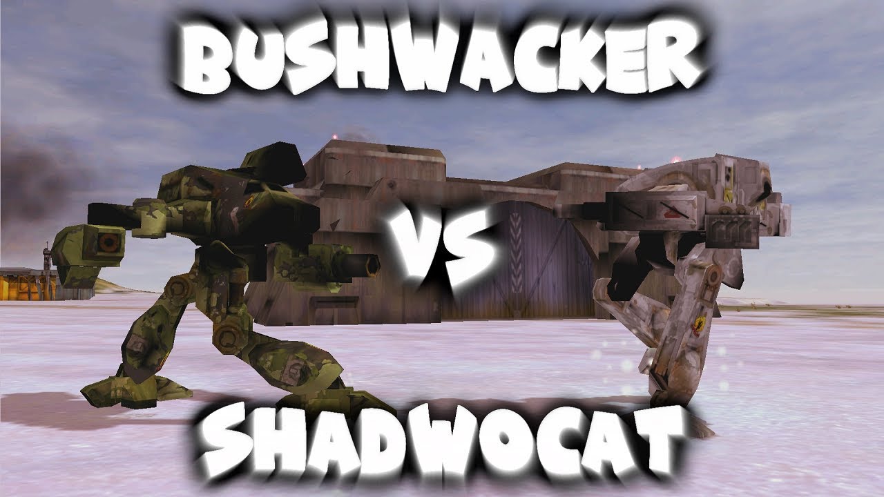 Bushwacker vs Shadowcat - Mechwarrior 4 Machinima