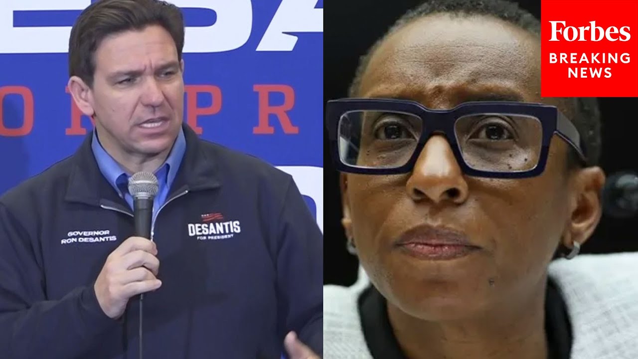 'Somehow She's The Victim?': DeSantis Lays In To Claudine Gay After Resignation As Harvard President