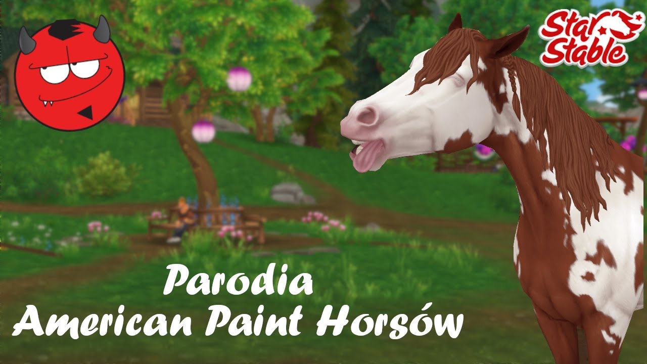 PARODIA AMERICAN PAINT HORSÓW