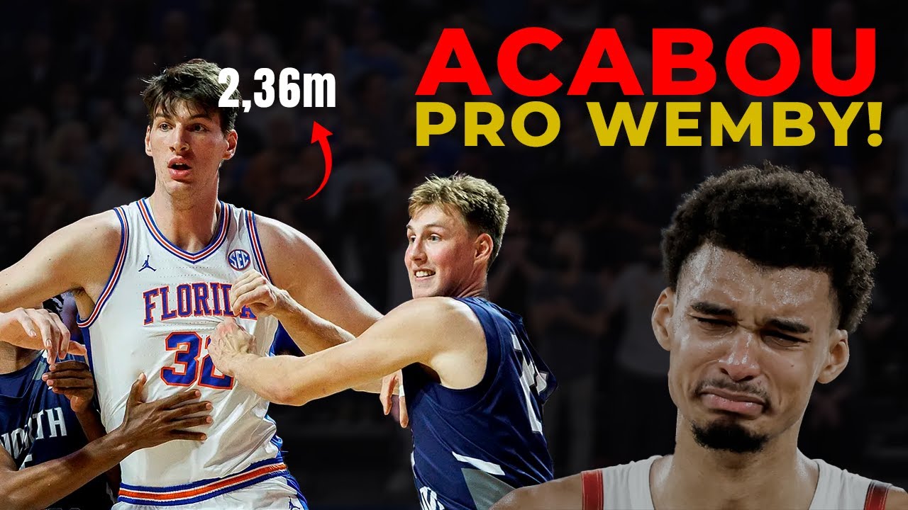 ADEUS WEMBANYAMA! Conheça o novo gigante de 2,36m que chegou à NCAA!