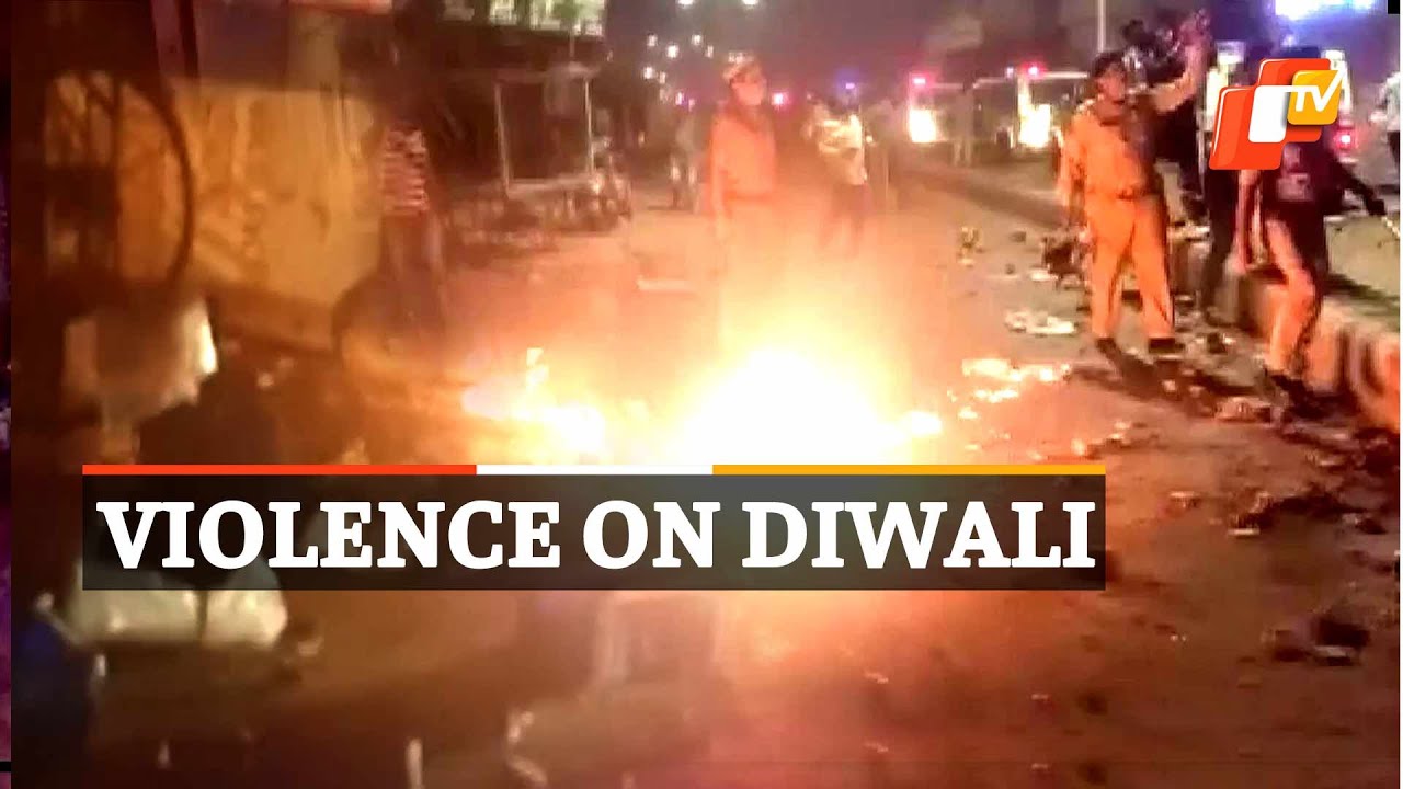 Stone Pelting, Clash Erupts On Diwali Night In Gujarat&rsquo;s Panigate Area | OTV News