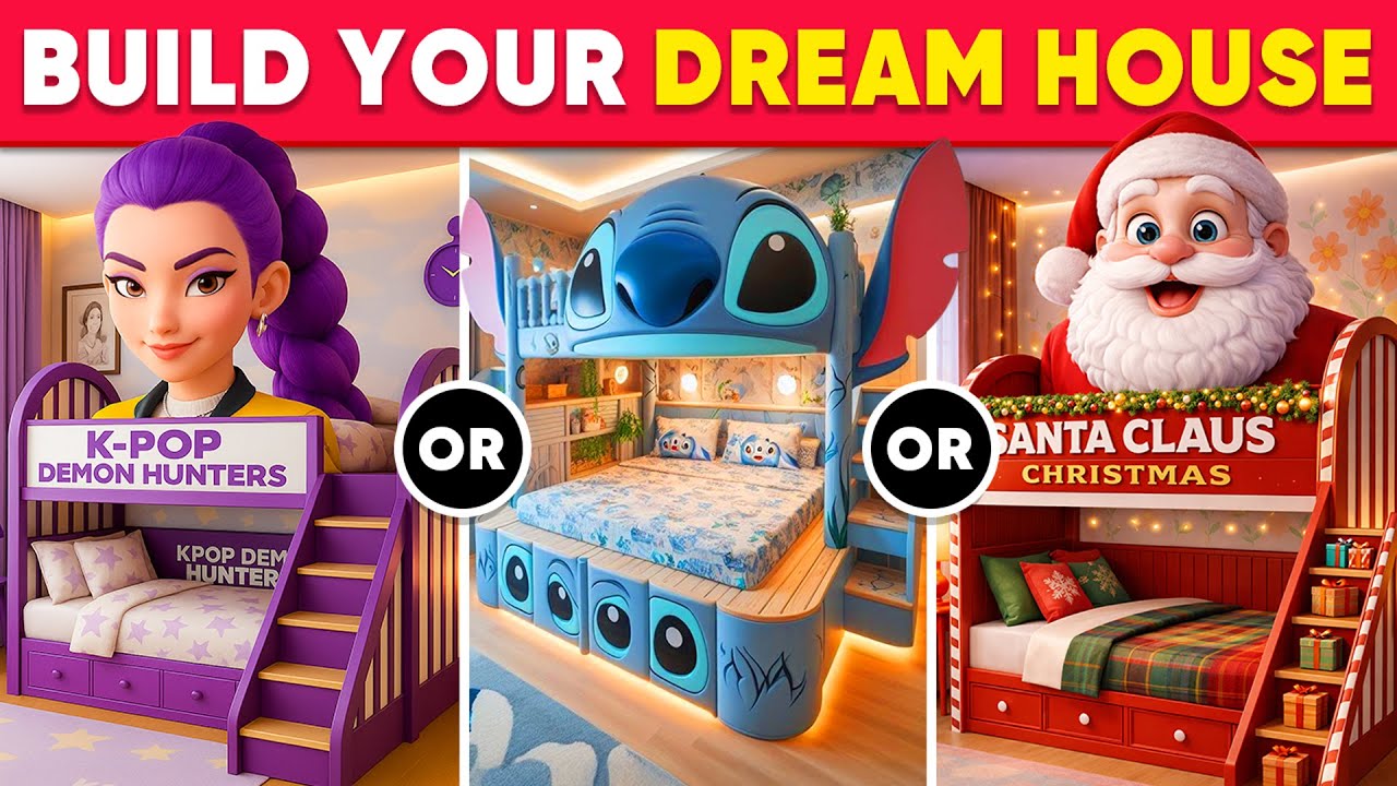 Would You Rather - Build Your Fantasy Luxury Dream House 🏡🌈✨🚀 Daily Quiz