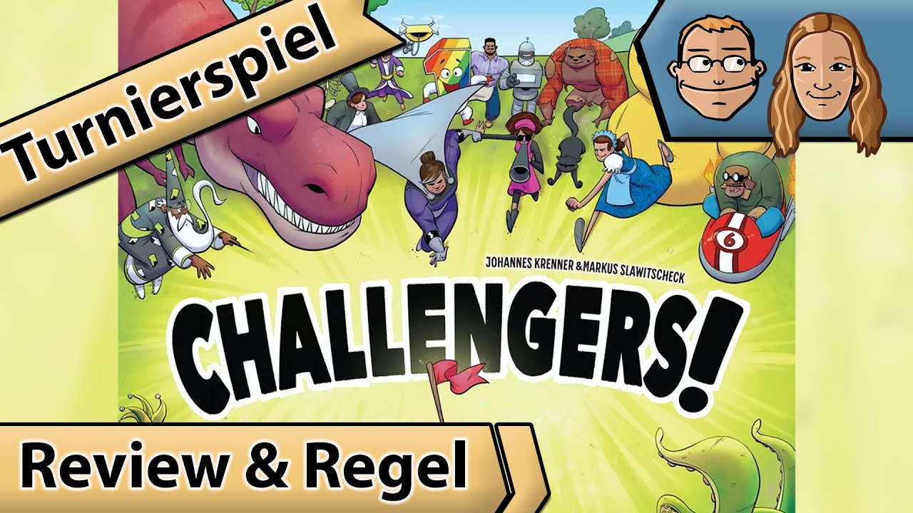Challengers! – Nominiert zum Kennerspiel des Jahres 2023 - Brettspiel – Review und Regelerklärung