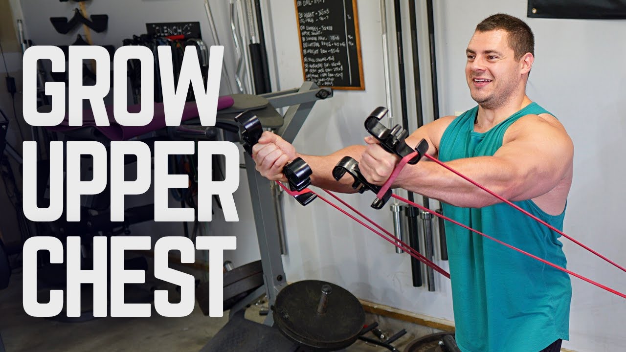 Build Your Upper Chest with Bands - Top 3 Upper Chest Exercises