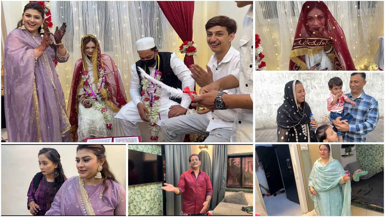 Mashallah Nikka Ho Gaya both Khoobsurat Joda Allah Ne Banaya Aap Saab Dua Karna 🥰👍