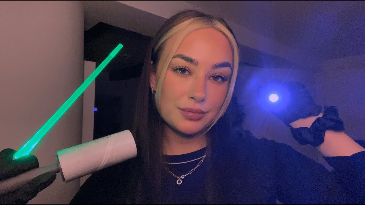 [ASMR] CHAOTIC full body TSA patdown & focus tests