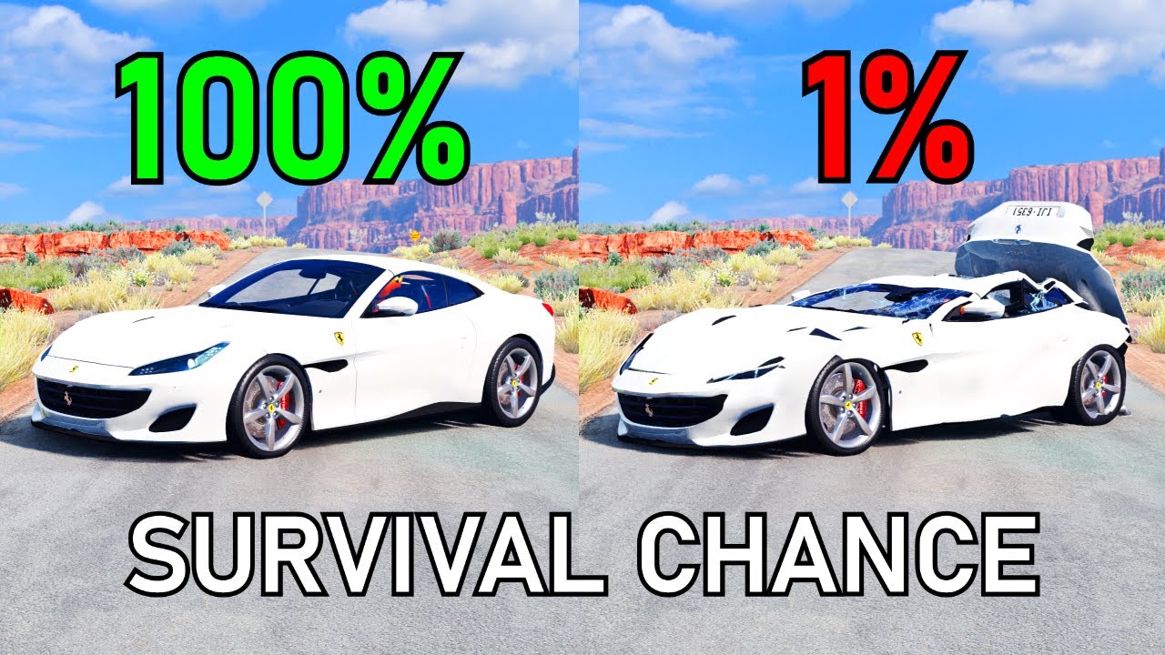 Realistic Survival Chance Crashes #45 | BeamNG.drive
