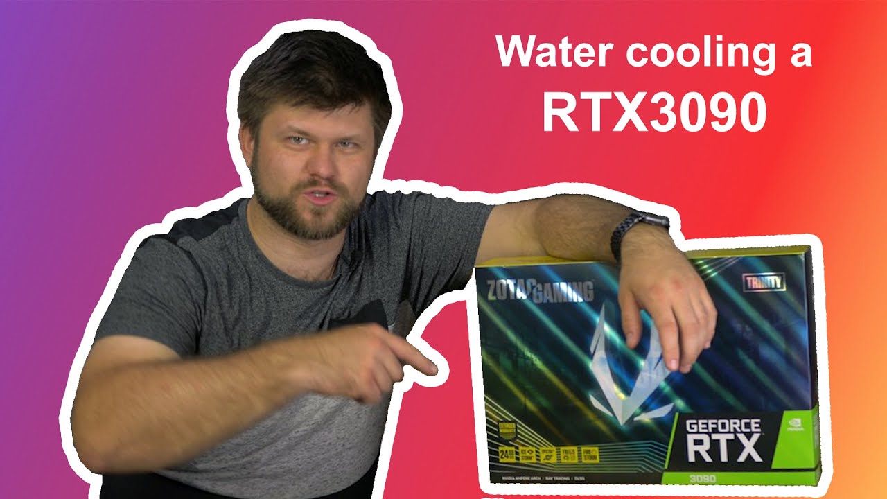 Jak schłodzić wodą kartę Zotac Trinity RTX3090