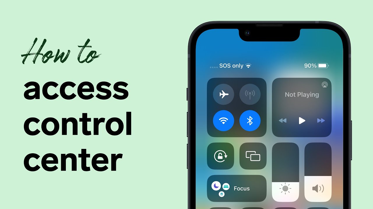Как получить доступ к Центру управления на iPhone (3 способа!)