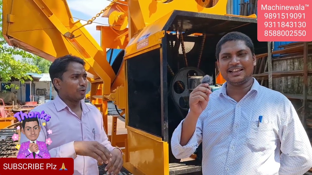 Concrete Mixture (Two leg Lift With  Hopper) Mixer Machine In Odisa Local