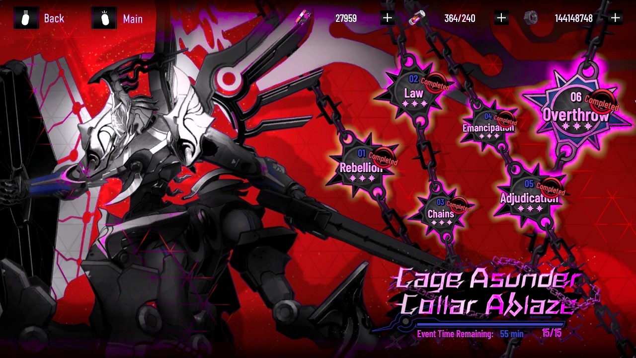 Cage Asunder Collar Ablaze Boss Fight (PGR)