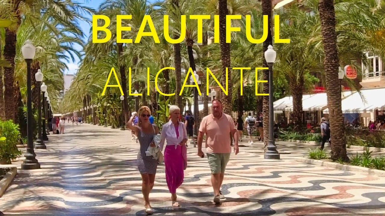 ALICANTE SPAIN 🇪🇸 🔴 Best city for summer vacation in Costa Blanca 2025 [4K UHD]