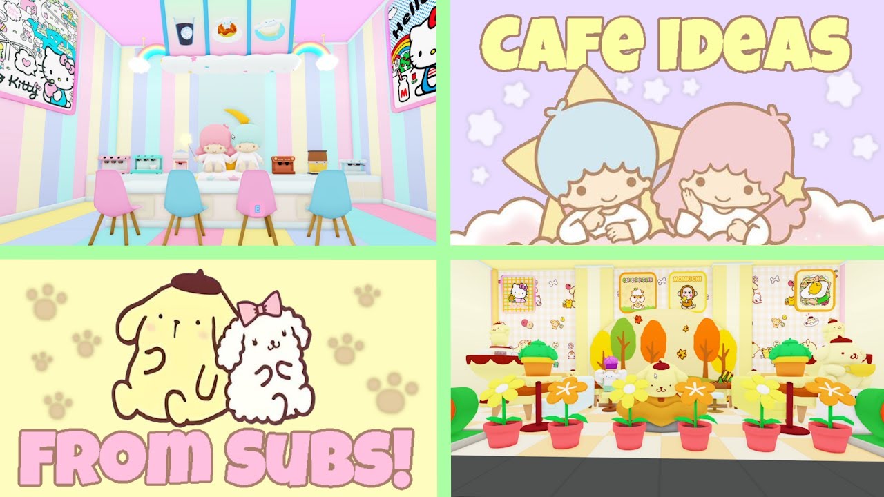 Cafe Ideas From Subscribers 14 | Roblox My Hello Kitty Cafe Tours | Riivv3r