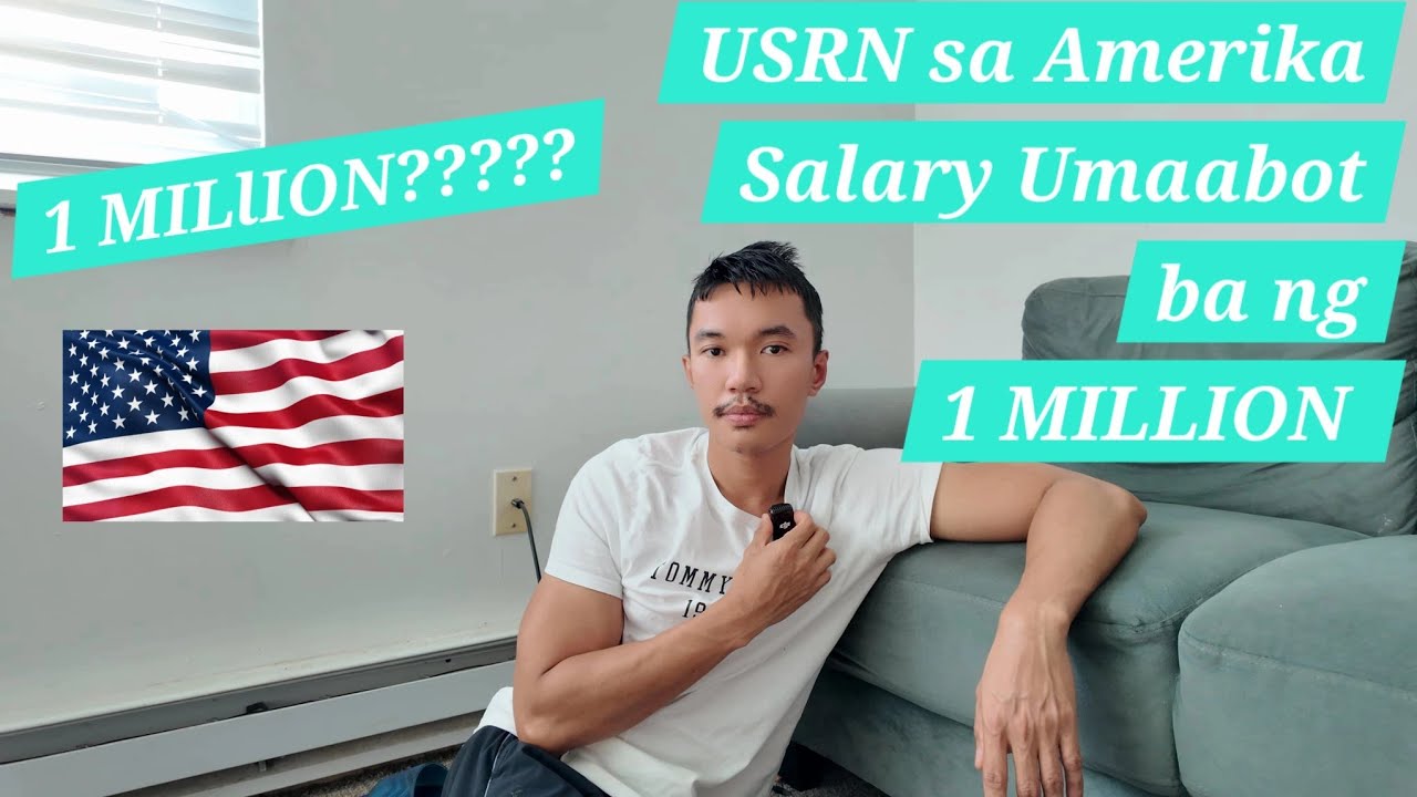 USRN SALARY 1 MILLION? | PINOY NURSE SA AMERIKA| FILIPINO LIFE SA AMERIKA | USRN| NURSE SALARY