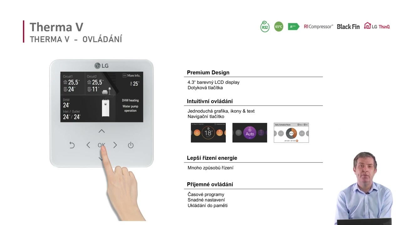 Představení portfolia tepelných čerpadel LG Electronics