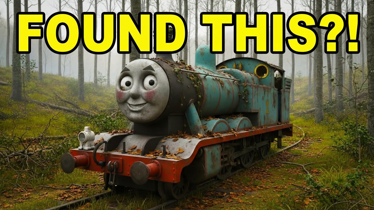 ASMR Car Restoration! I Found a DESTROYED Thomas Train Deep in the Forest🌲🚂 | Full Rebuild