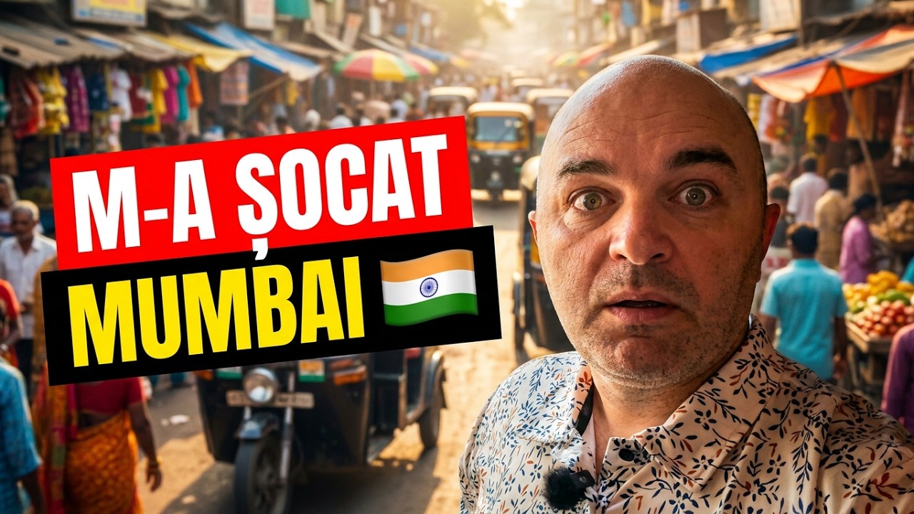 🎥🌍 Tur prin Mumbai: O zi între lux și realitate din mahalale, cu oprire la Poarta Indiei 🇮🇳