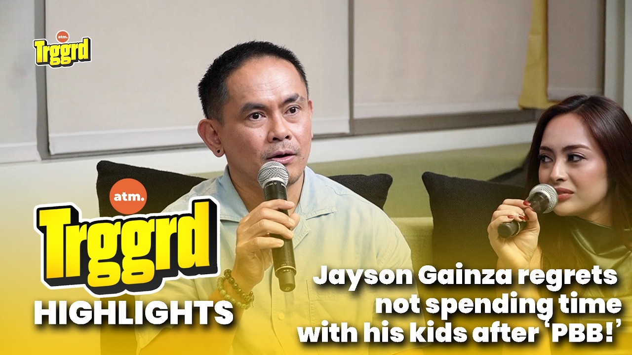TRGGRD!: Jayson Gainza regrets not spending time with his kids after &lsquo;PBB!&rsquo;