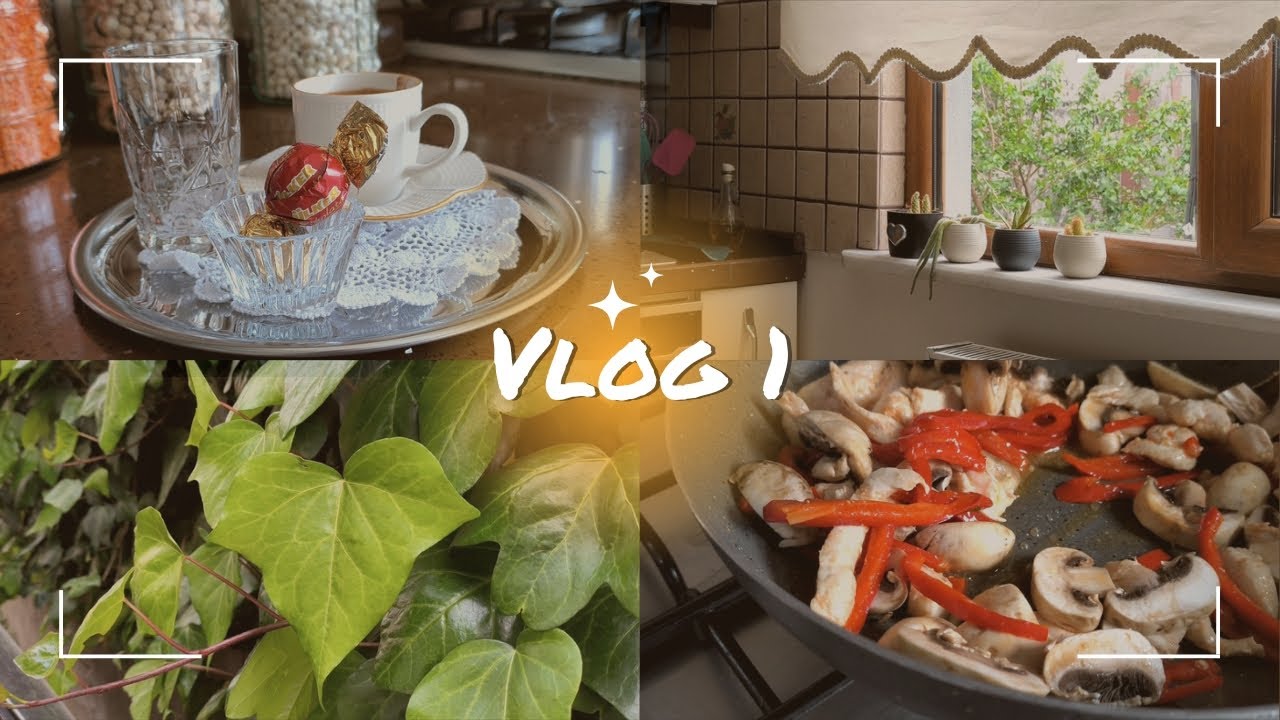SESSİZ VLOG / İlk Vlog-Yemek-Temizlik-Mini bir gezi