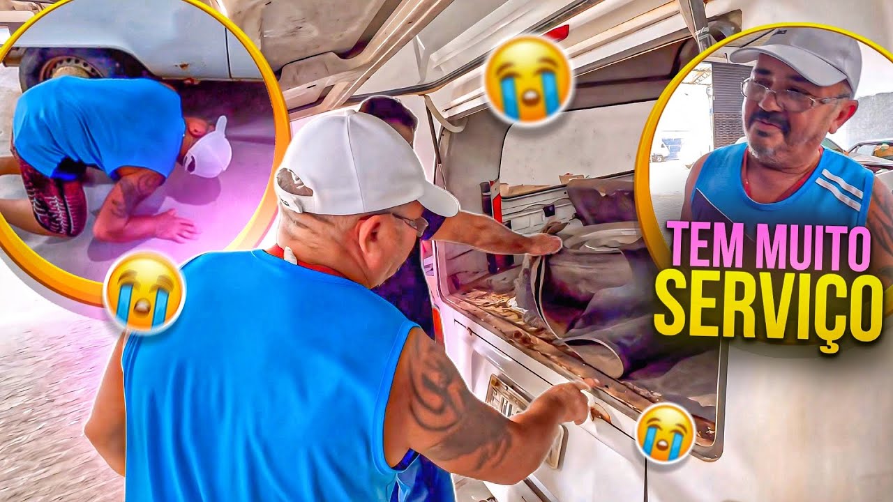 O IRMÃO DE PILILIU DISSE QUE TINHA MUITO SERVIÇO PRA FAZER NA KOMBI | REI DO DANONE