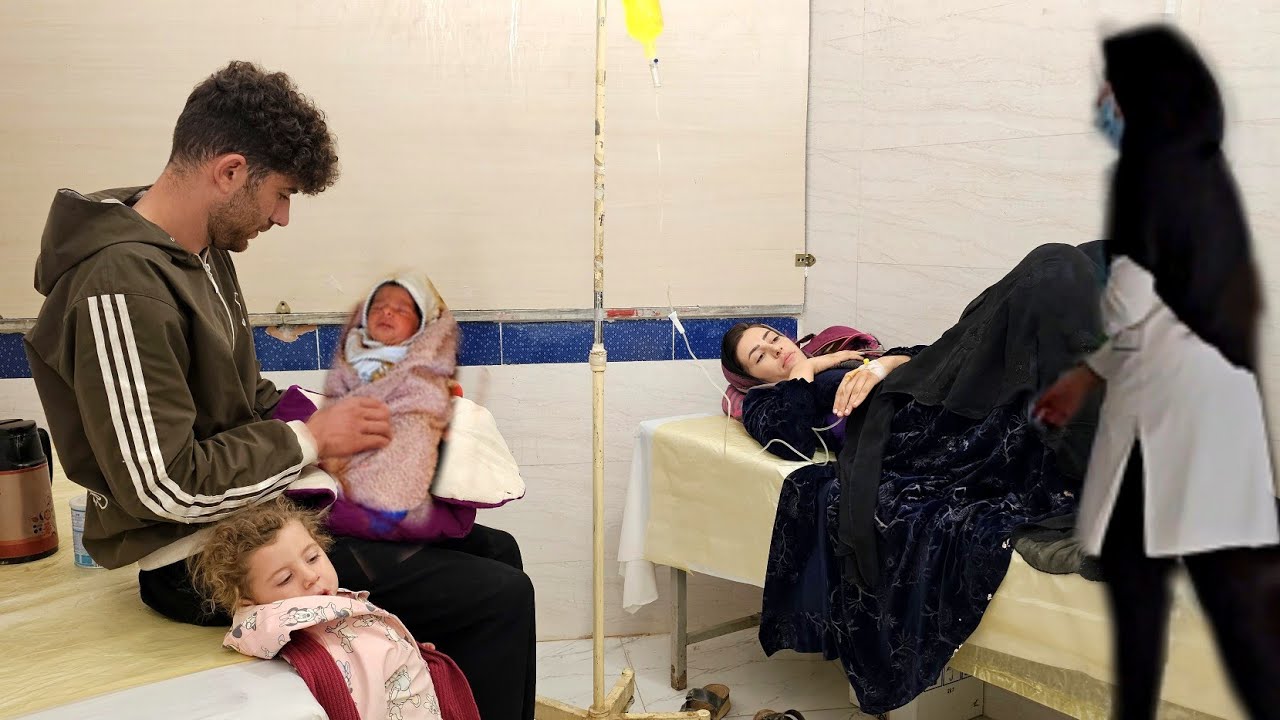 Сильная боль после успешных родов! Усилия Саджада по доставке матери-кочевницы в клинику.