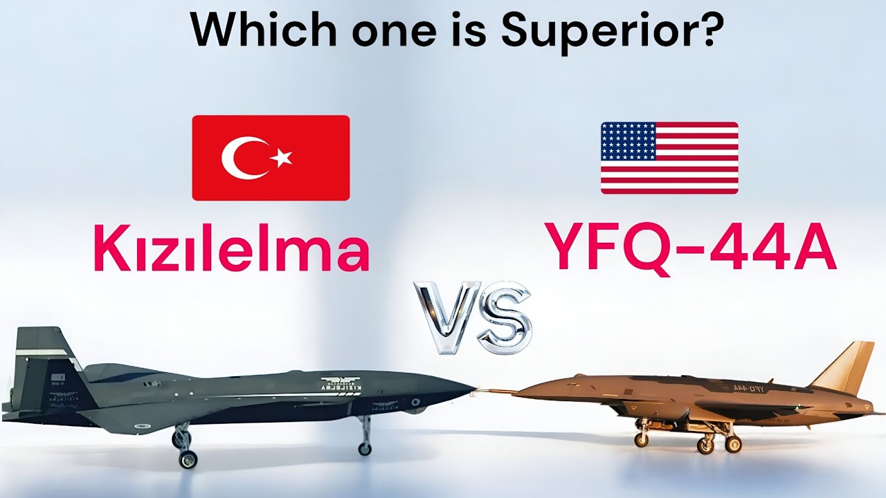 Kizilelma Vs Furry  | Stealthy Unmanned aircraft comparison